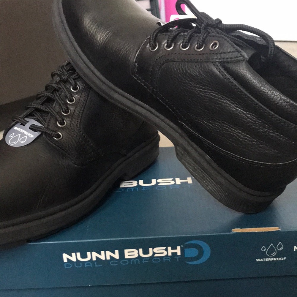 New black Nunn Bush dual comfort men’s shoes.